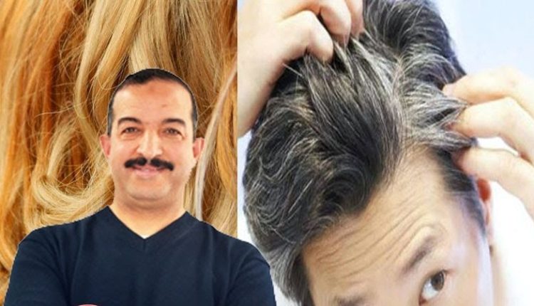 صبغ الشعر لا يغطي الشيب الدكتور محمد أوحسين يعطي الطريقة الصحيحة لعلاجه بوصفة طبيعية فعالة