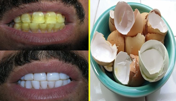 لن ترمي قشور البيض أبدا بعد اليوم أقوى علاج لإصفرار الأسنان في دقيقة واحدة