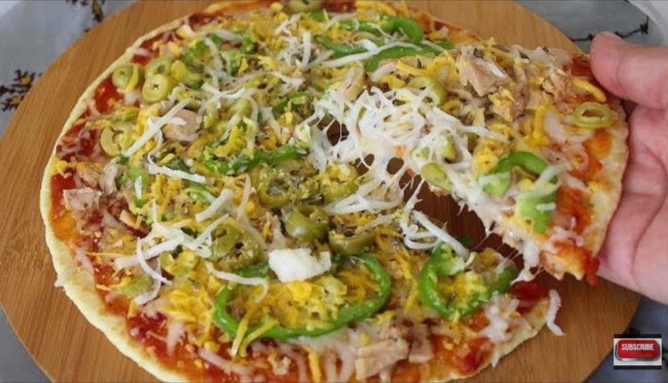 حليمة الفيلالي تقدم أسهل بيتزا المطاعم بدون فرن سهلة سريعة ومذاق لايقاوم