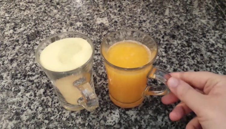 عندك كأس عصير برتقال وكأس دخلي توجدي أسهل وألذ وصفة في 10 دقائق