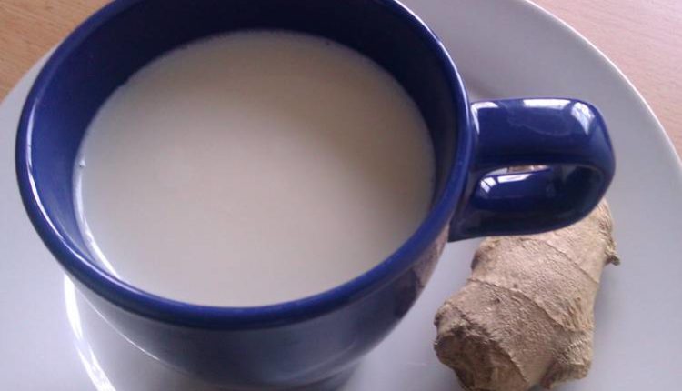 وصفة الحليب و الزنجبيل لعلاج الكحة العامرة و البرد