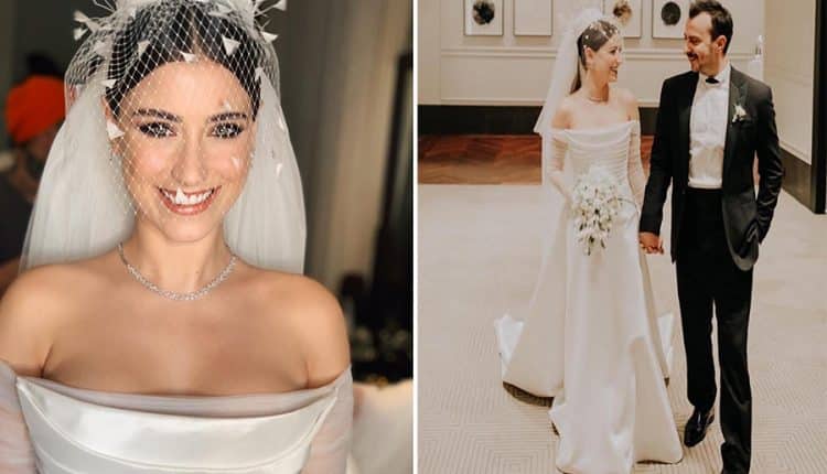 ايمان الباني تخطف الانظار بالقفطان المغربي في حفل زفاف الممثلة التركية هازال كايا