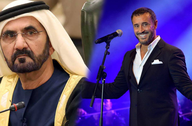 حاكم دبي محمد بن راشد يهدي اغنية مميزة لكل امرأة بصوت كاظم الساهر