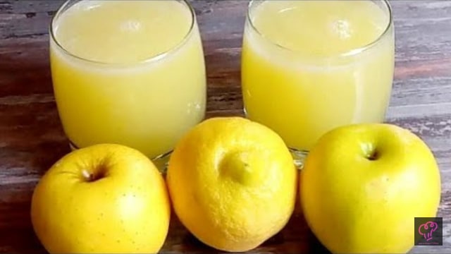 بتفاحتين وليمونة حضري أكثر من 2 لتر من العصير المنعش واللذيذ