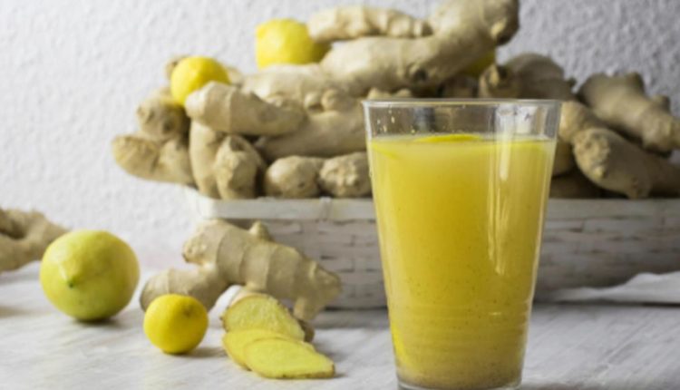 مشروب الليمون و الزنجبيل و القرفة لازالة البكتيريا و رائحة الفم